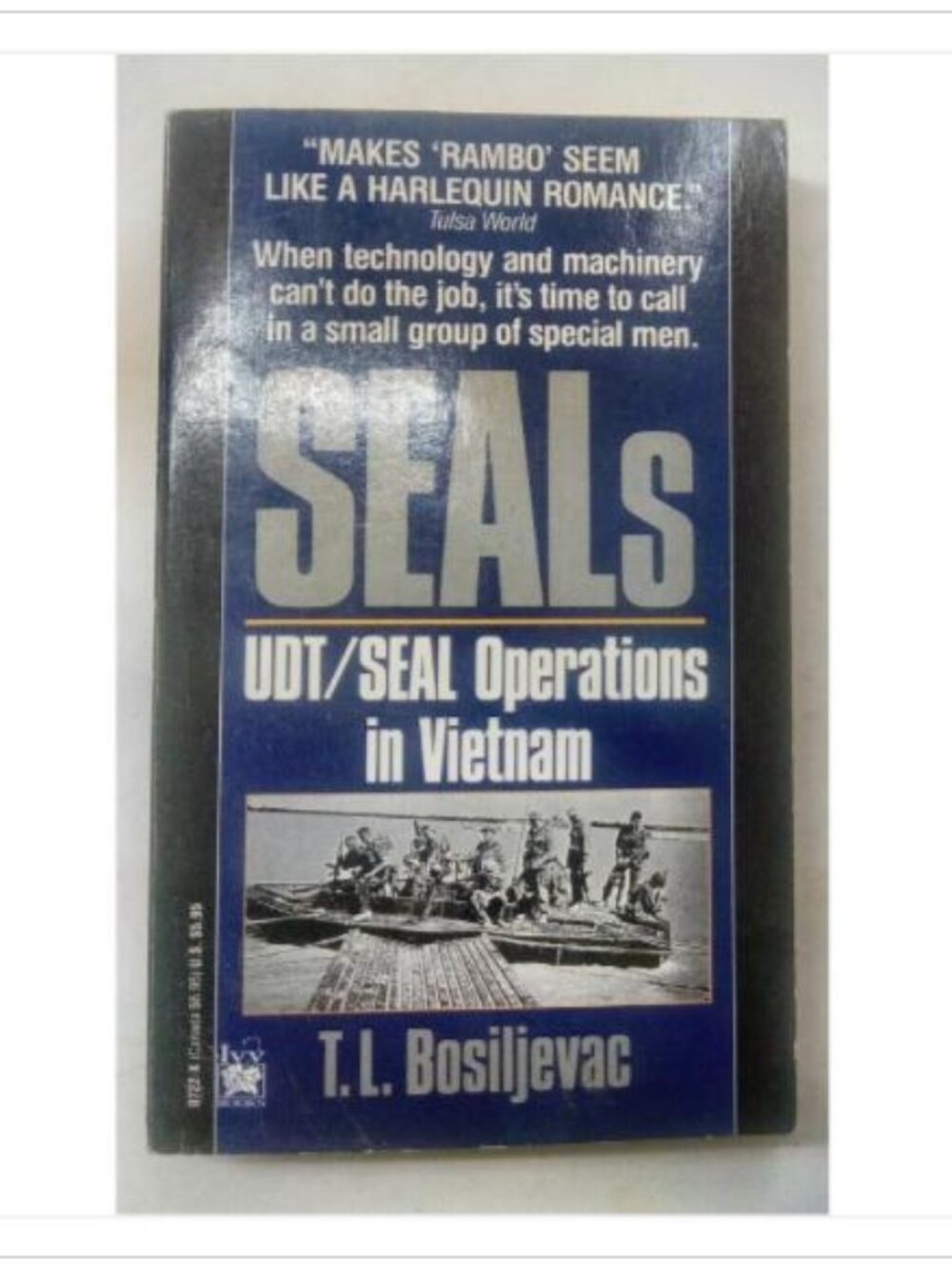 SEALS UDT SEAL Operations in Vietnam Ivy Books 1990 PB